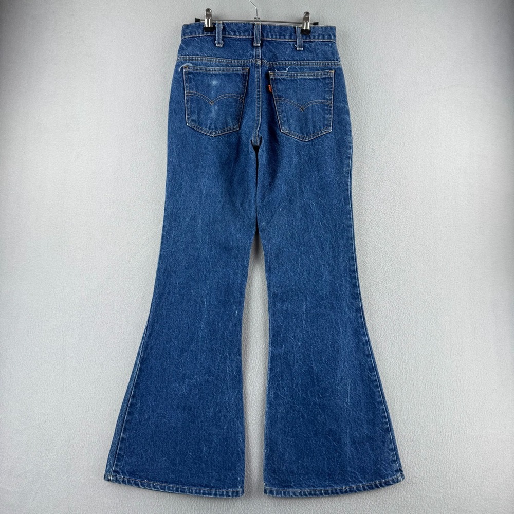 Vintage Levis Jeans Mens 32x32 (Fits 29x31) 684 Big Bell Bottoms Flare USA MADE